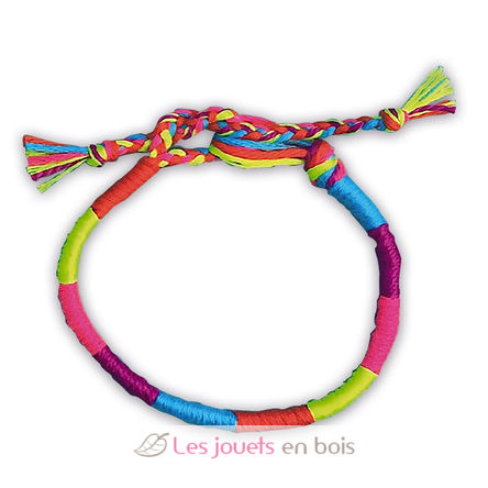 Coffret 7 Bracelets Brésiliens Fluo à créer J07929 Janod 3