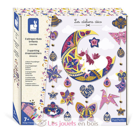 Kit Créatif Attrape-Rêves Brillants J07803 Janod 1