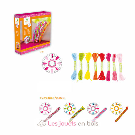 Kit créatif Bracelets d'amitié SYCRE11030 Sycomore 2
