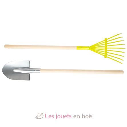 Kit d'outils de jardinage avec brouette LE12799 Small Foot company 4
