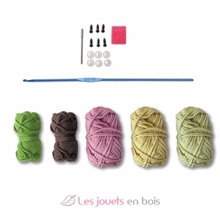 Kit de crochet Amigurumi Fruits SYCRE1075 Sycomore 2