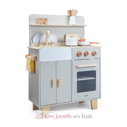 Kitchenette gris beige NCT11080 New Classic Toys 2
