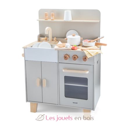 Kitchenette gris beige NCT11080 New Classic Toys 7