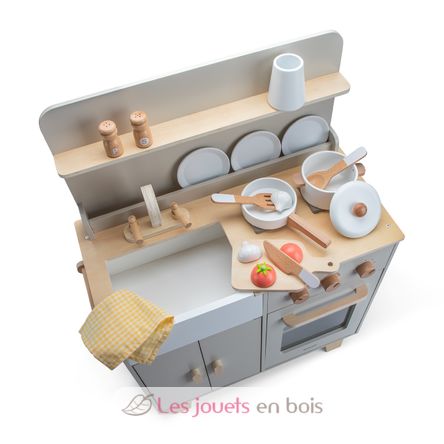 Kitchenette gris beige NCT11080 New Classic Toys 4