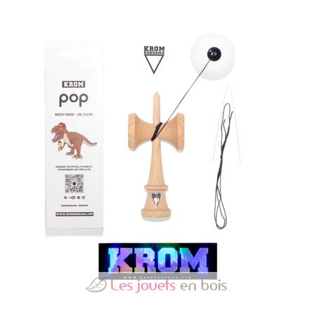 Krom Kendama Pop Lol Blanc KROM-PL-WHI KROM Kendama 3