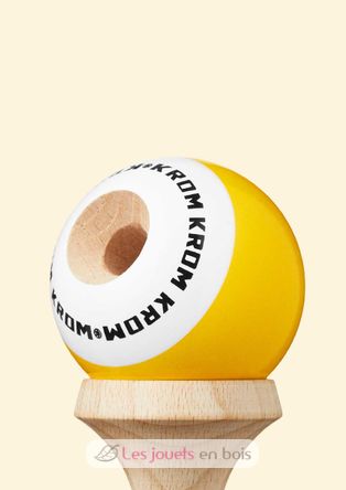 Krom Kendama Pop Lol Jaune KROM-PL-YEL KROM Kendama 5