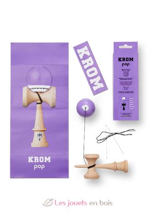 Krom Kendama Pop Lol Violet KROM-PL-LAV KROM Kendama 7