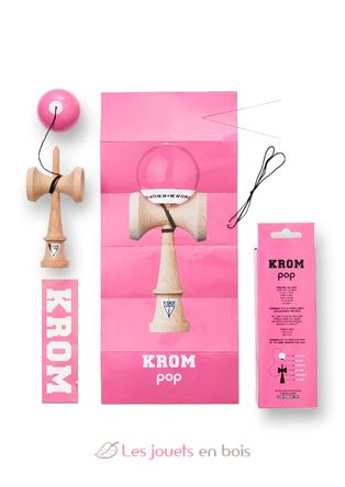 Krom Kendama Pop Lol Rose KROM-PL-PIN KROM Kendama 7