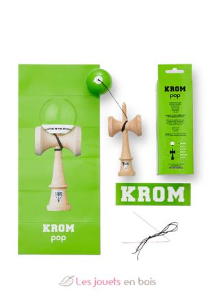 Krom Kendama Pop Lol Vert citron KROM-PL-LG KROM Kendama 7