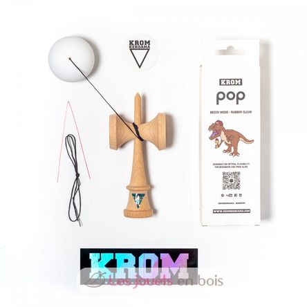 Krom Kendama Pop blanc KROM-POP-WHI KROM Kendama 2