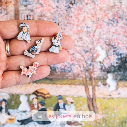 L'après-midi au Parc Monceau de Delacroix A1248-350 Puzzle Michèle Wilson 2