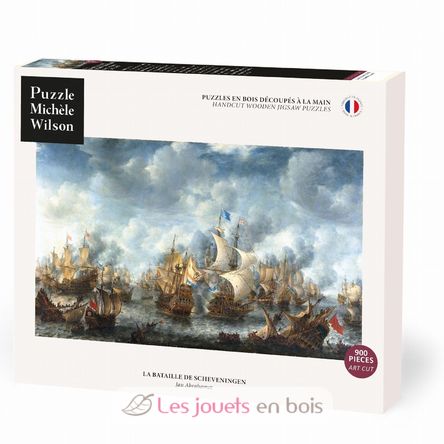 La bataille de Scheveningen d'Abrahamsz A1377-900 Puzzle Michèle Wilson 1