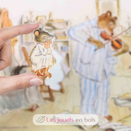 La leçon de musique de Vincent K1384-24 Puzzle Michèle Wilson 4