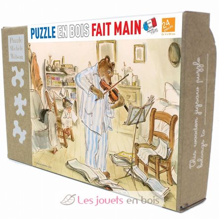 La leçon de musique de Vincent K1384-24 Puzzle Michèle Wilson 1