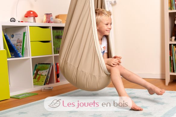 Joki Foxy - Nid-hamac enfant en coton bio avec fixation