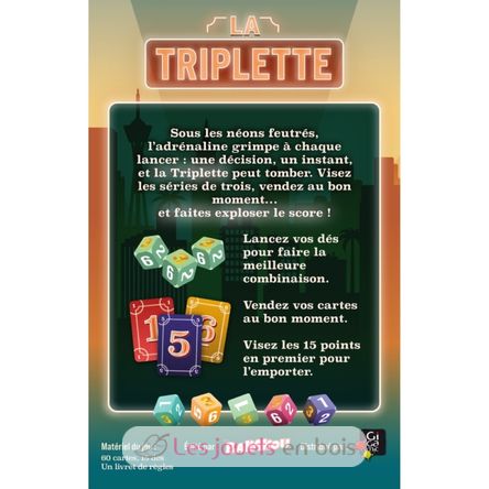 La triplette GI-BATRI Gigamic 3