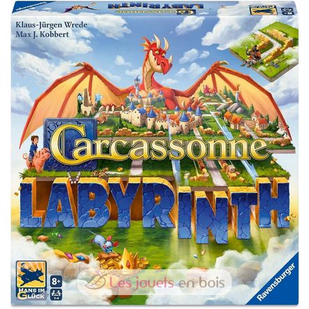 Jeu de société Carcassonne Labyrinth RAV25176 Ravensburger 1