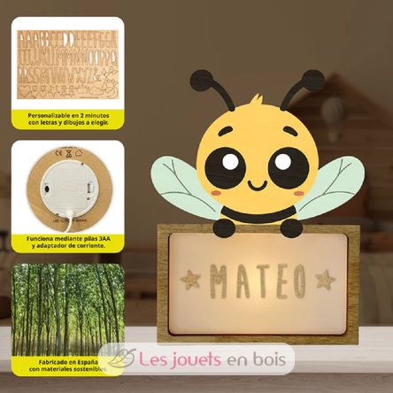 Lampe à poser personnalisable - Abeille VI-LSP07 Vintiun 6