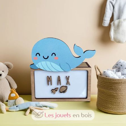 Lampe à poser personnalisable - Baleine VI-LSP26 Vintiun 3