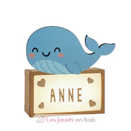 Lampe à poser personnalisable - Baleine VI-LSP26 Vintiun 1