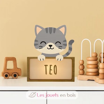 Lampe à poser personnalisable - Chat VI-LSP18 Vintiun 3
