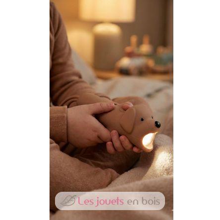 Lampe de poche en silicone Chien LLFLADOG Little L 3