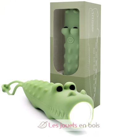 Lampe de poche en silicone Crocodile LLFLACRO Little L 3