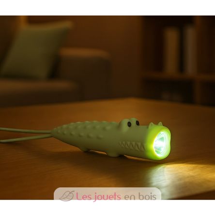 Lampe de poche en silicone Crocodile LLFLACRO Little L 4
