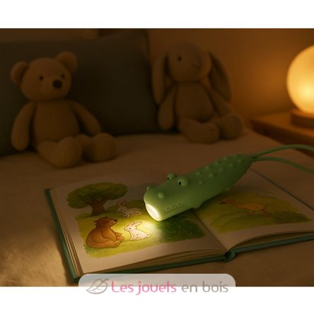 Lampe de poche en silicone Crocodile LLFLACRO Little L 5