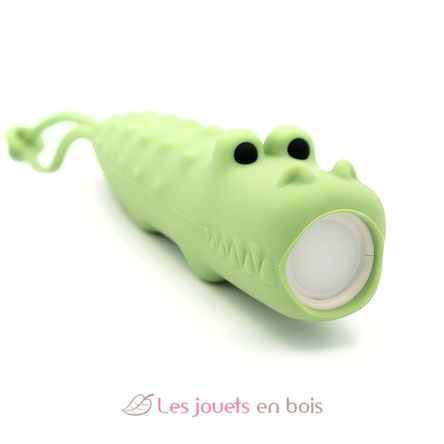 Lampe de poche en silicone Crocodile LLFLACRO Little L 2