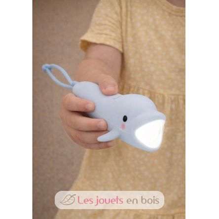 Lampe de poche en silicone Dauphin LLFLADOL Little L 7