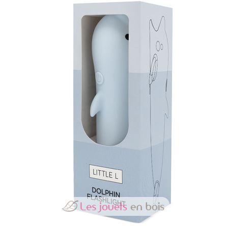 Lampe de poche en silicone Dauphin LLFLADOL Little L 6