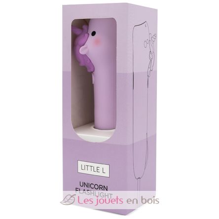 Lampe de poche en silicone Licorne LLFLAUNI Little L 7