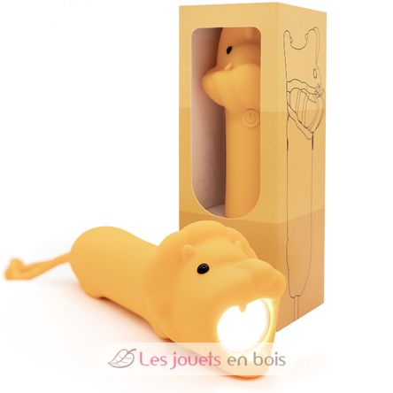 Lampe de poche en silicone Lion LLFLALIO Little L 3