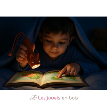 Lampe de poche en silicone Renard LLFLAFOX Little L 4