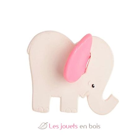 Elephant rose hochet de dentition LA01237rose Lanco Toys 1