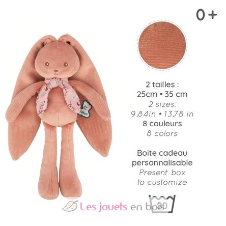 Peluche pantin lapin terracotta 25 cm K969941 Kaloo 4