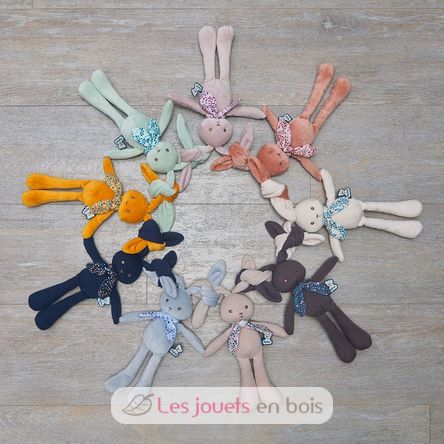 Peluche pantin lapin terracotta 25 cm K969941 Kaloo 7