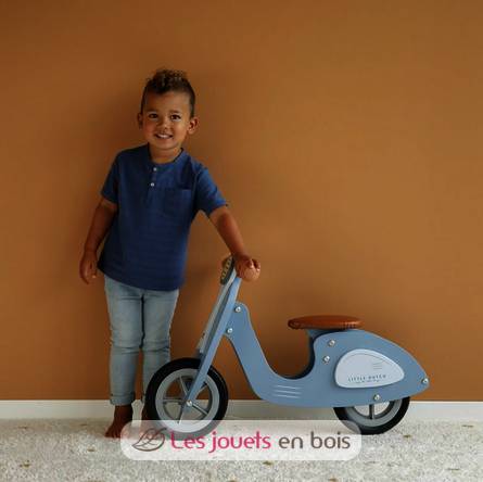 Draisienne Scooter - Bleu LD7004 Little Dutch 5