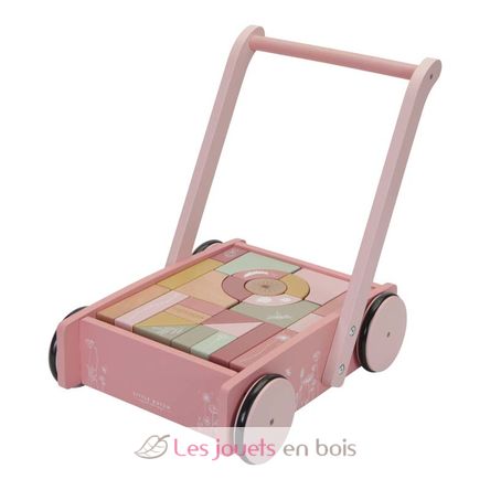 Chariot à Blocs Wild Flowers LD7020 Little Dutch 1