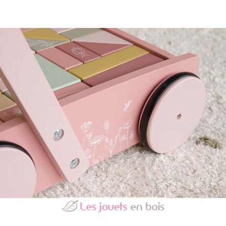 Chariot à Blocs Wild Flowers LD7020 Little Dutch 6