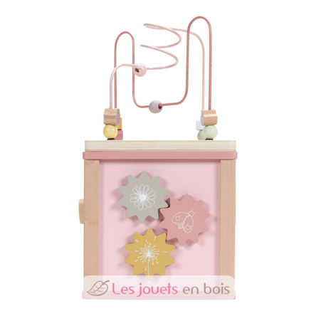 Cube d'activités en bois Wild Flowers LD7114 Little Dutch 6