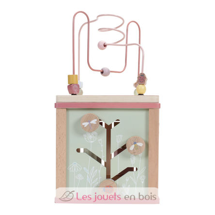 Cube d'activités en bois Wild Flowers LD7114 Little Dutch 10