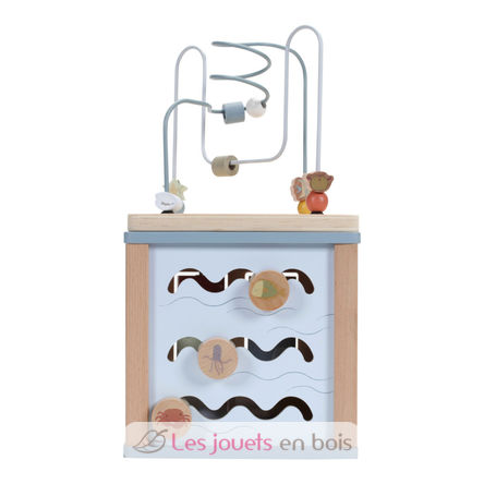 Cube d'activités en bois Océan LD7029 Little Dutch 7