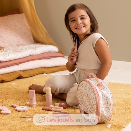 umu® Trousse de maquillage en bois pour enfants - Avec maquillage