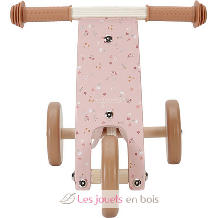 Tricycle en bois rose LD7123 Little Dutch 5