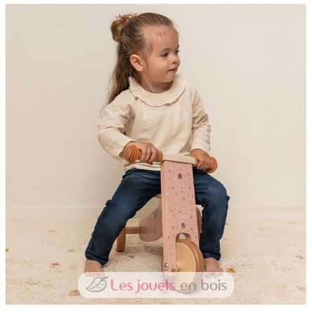 Tricycle en bois rose LD7123 Little Dutch 4