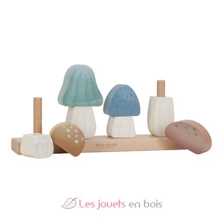 Champignons à empiler Forest Friends LD7230 Little Dutch 2