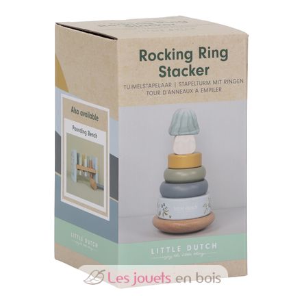 Tour à empiler en bois Forest Friends LD7242 Little Dutch 8