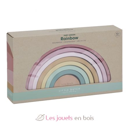 Arc-en-ciel à empiler rose Fairy Garden LD7337 Little Dutch 14